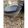 Image 5 : Metal Fire Pit With Grill, Teapot, and Graniteware Basin Lot