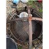 Image 7 : Metal Fire Pit With Grill, Teapot, and Graniteware Basin Lot