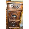 Image 10 : White Treadle Sewing Machine with Ornate Wood Cabinet