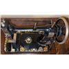 Image 11 : White Treadle Sewing Machine with Ornate Wood Cabinet
