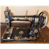 Image 5 : White Treadle Sewing Machine with Ornate Wood Cabinet
