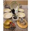 Image 1 : Ceramic Dinnerware, Milk Glass, and Kitchen Items Lot
