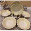 Image 6 : Ceramic Dinnerware, Milk Glass, and Kitchen Items Lot
