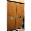 Image 2 : Painted Wood Wall Cabinets and Braided Rugs Lot