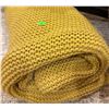 Image 4 : Home Decor Lot With Knit Blanket, Framed Print, Decorative Basket, and Accents