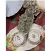 Image 2 : Decorative Dishware, Trays, Glass Stand, and Area Rug