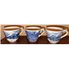 Image 2 : Blue and White Transferware Dishes, Including Dickens Series and Nasco Blue River