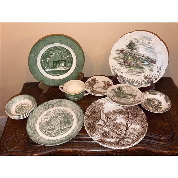 Johnson Bros and Royal Ironstone Dinnerware Plates and Bowls