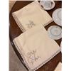Image 13 : Decorative Plates, China Tea Cups, and Linen Napkins Collection