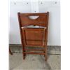 Image 4 : 3 Wooden Miniature Children’s Chairs