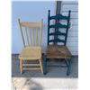 Image 1 : Wood Chairs: Ladder-Back and Spindle-Back Designs