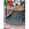 Image 4 : Antique Miniature Children's Wood Rocking Chair
