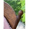 Image 4 : Wooden Spindle-Back Rocking Chair with Cushions