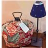 Image 7 : Decorative Home Decor Assortment with Tea Cozy and Tabletop Lamp