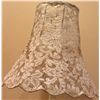 Image 4 : Cream Painted Floor Lamp with Two Fabric Shades