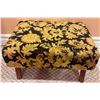 Image 6 : Home Decor Group: Sign, Wall Art, Floor Mirror, Textiles, Footstool