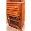 Image 3 : Pine Pie Safe Cabinet with Mesh Doors and Shelves
