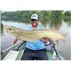 Image 3 : Half-Day Smallmouth Bass & Muskie Fishing Trip for 2 – New River Charter