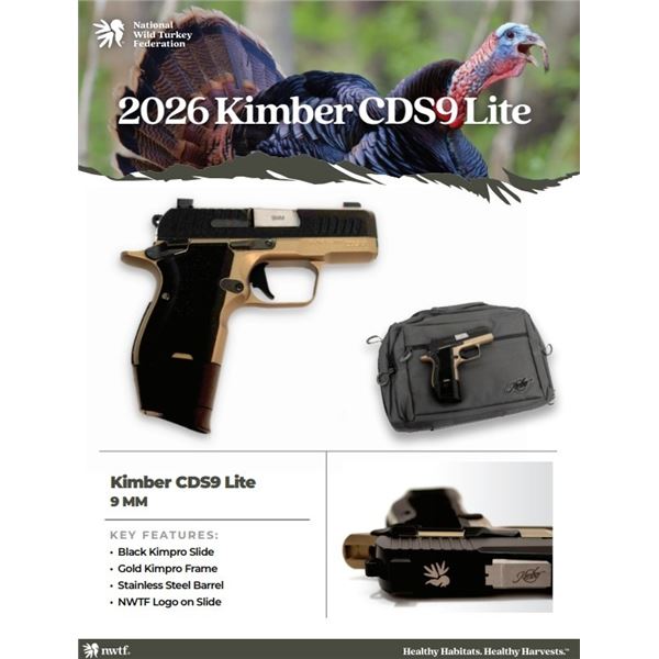 2026 NWTF Kimber 9mm