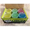 Image 3 : Lot Of 2 Playbees Glow In The Dark Slime 6 Packs