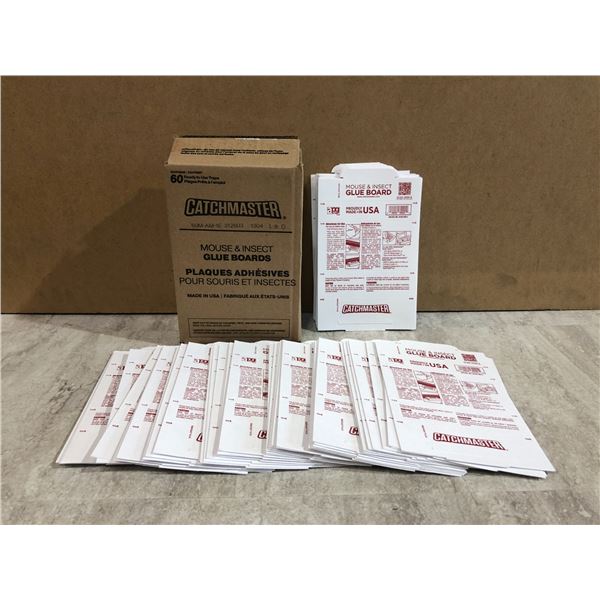 Catchmaster Mouse & Insect Glueboard Traps - 60 Traps