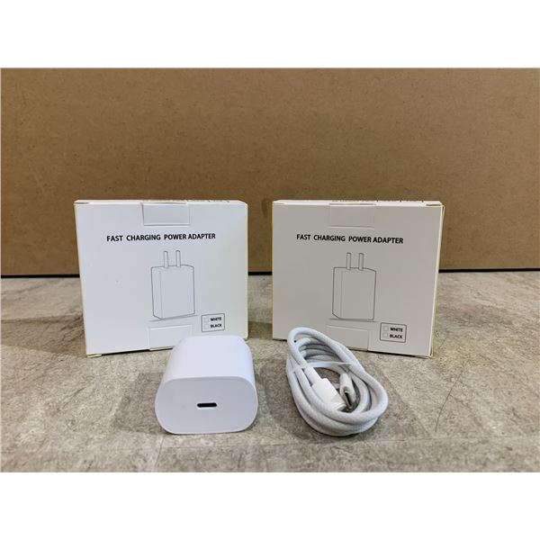Lot Of 2 Fast Charging Portable Power Adapters