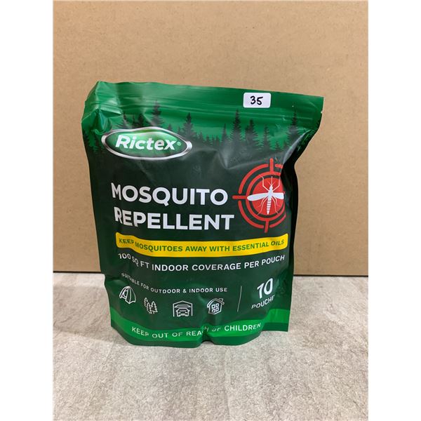 Rictex Mosquito Repellent - 10 Pouches