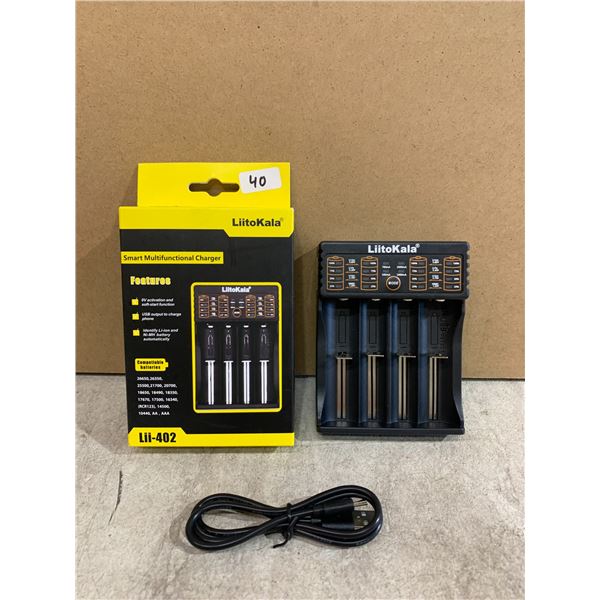 LiitoKala Smart Multifunctional Charger - Model NO: Lii-402