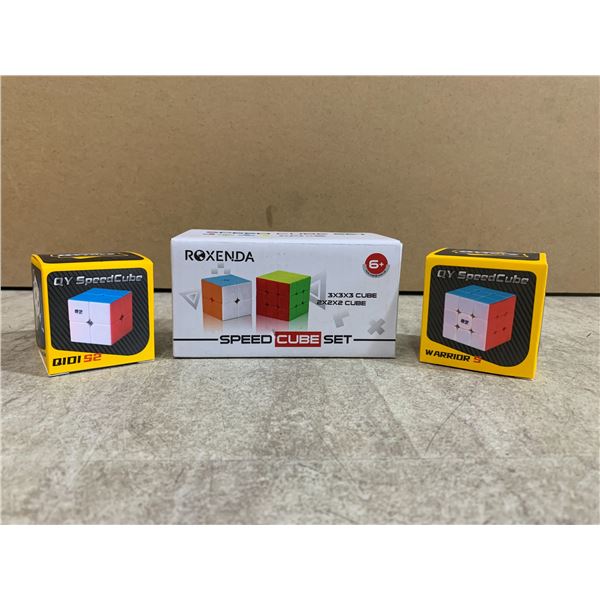 Roxenda Speed Cube Set - 3x3x3 Cube & 2x2x2 Cube