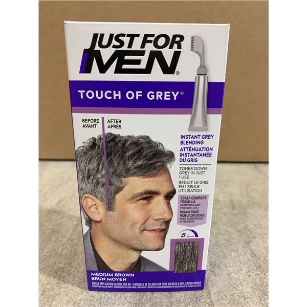 Just For Men Touch Of Grey Instant Grey Blending - Medium Brown
