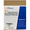 Image 3 : Lot Of 2 LotFancy 7" Hook & Loop Wool Polishing Pads