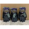 Image 1 : Lot Of 3 Stealth Blackbird - Polyester Made From Recycled Plastic Bottles