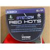 Image 2 : Lot Of 3 Stealth Red Hots Gloves - Polyester Made From Recycled Plastic Bottles