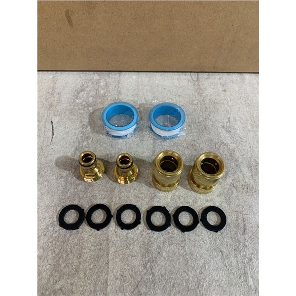 Brass Garden Hose Adapter Kit