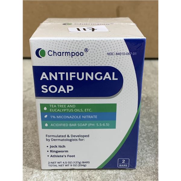 Charmpoo Antifungal Soap - 2 Bars