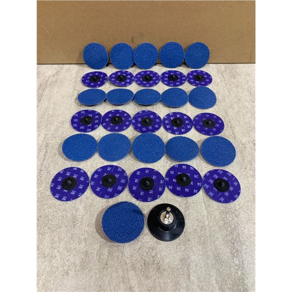 30 PCS - 36 Grit Sanding Discs