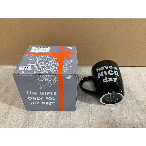 Have A Nice Day Mug - Black