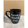 Image 3 : Have A Nice Day Mug - Black