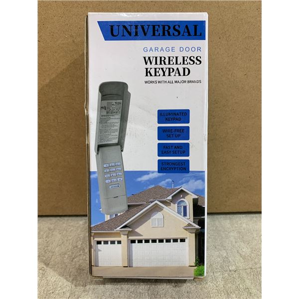 Universal Garage Door Wireless Keypad
