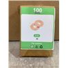 Image 1 : 100 PCS - Size #6 Flat Washers