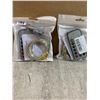 Image 1 : Lot Of 2 USB Powered LED Silver Wire String Fairy Lights