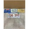 Image 2 : Lot Of 4 Different License Plates