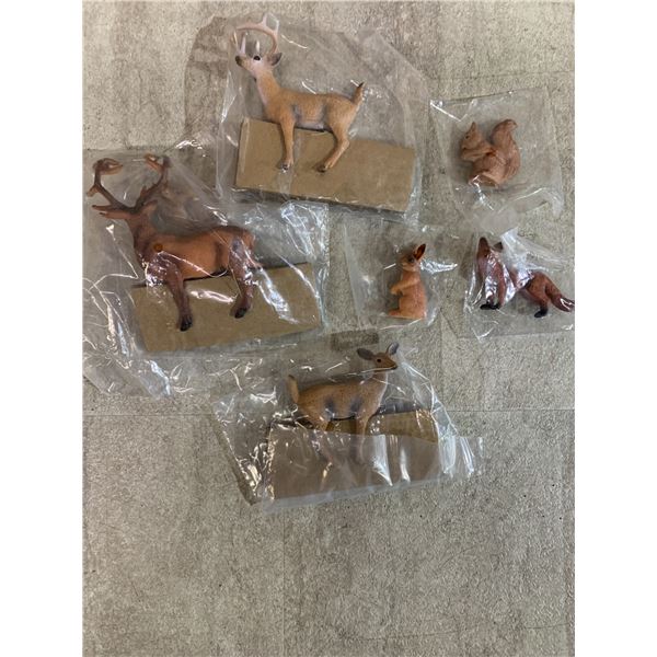 7 PCS Forest Animals Christmas Party Décor
