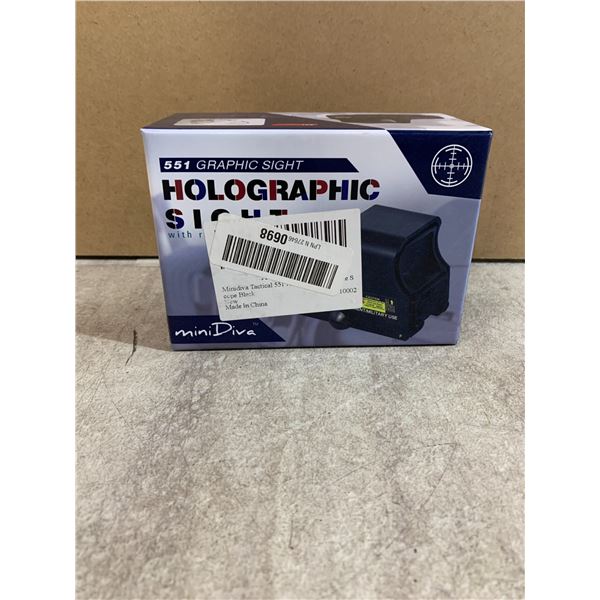 Minidiva 551 Graphic Sight - Holographic Site - Black