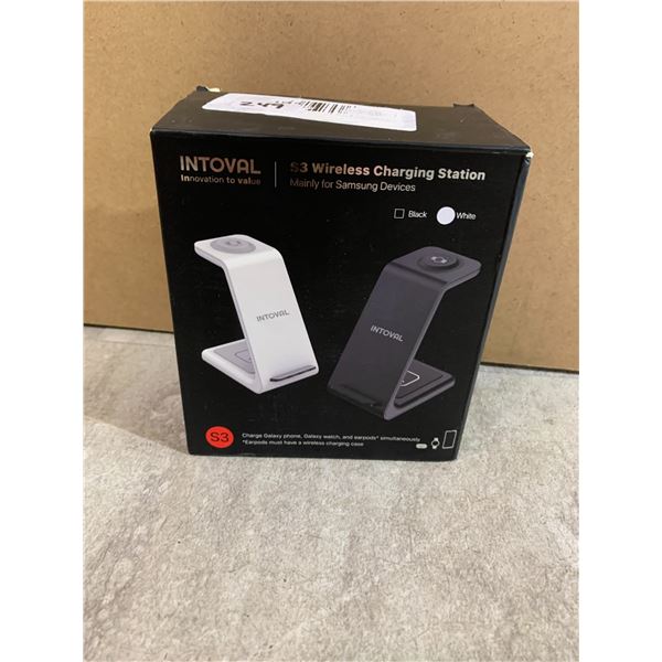 INTOVAL S3 Wireless Charging Station - Mainly For Samsung Devices