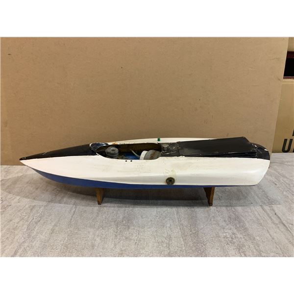 Vintage RC Racing Boat