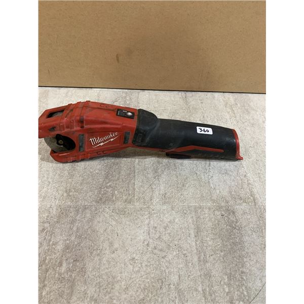 Milwaukee M12 Cordless Copper Tubing Cutter - Model NO: 2471-20