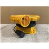 Image 4 : Yellow Circular Electric Air Blower Fan