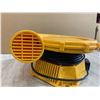 Image 4 : Yellow Circular Electric Air Blower Fan