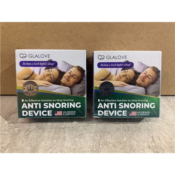 Lot Of 2 Glalove Anti Snoring Devices